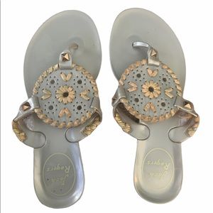 Girls Jack Rogers jellies